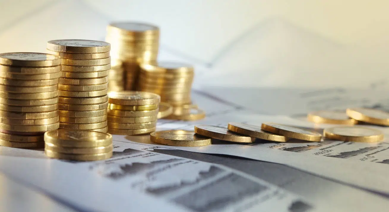 Des pièces de monnaie