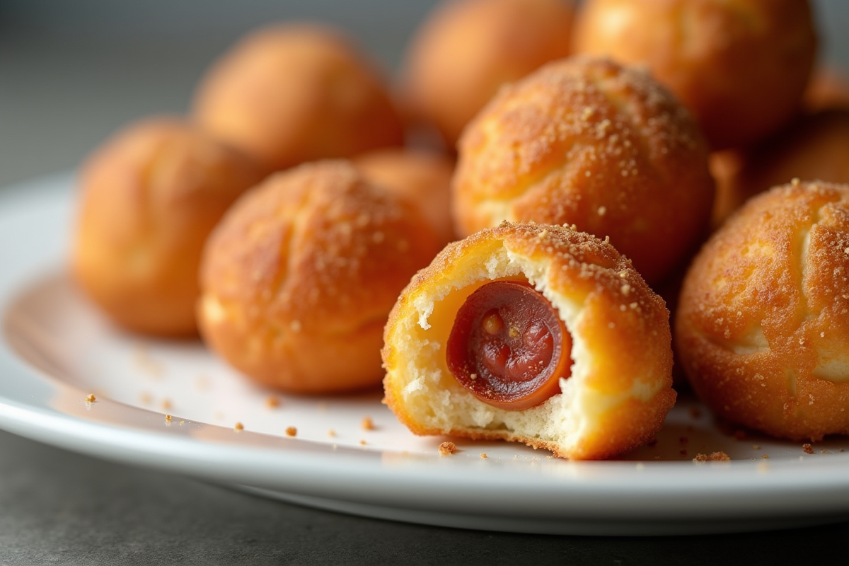 Cannelés au chorizo avec croûte dorée et intérieur savoureux