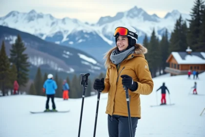 Stations de ski aux États-Unis avec paysages montagneux magnifiques