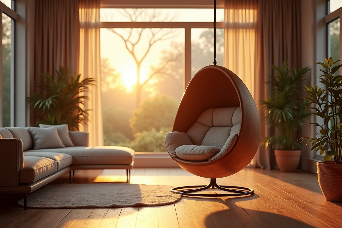 fauteuil suspendu