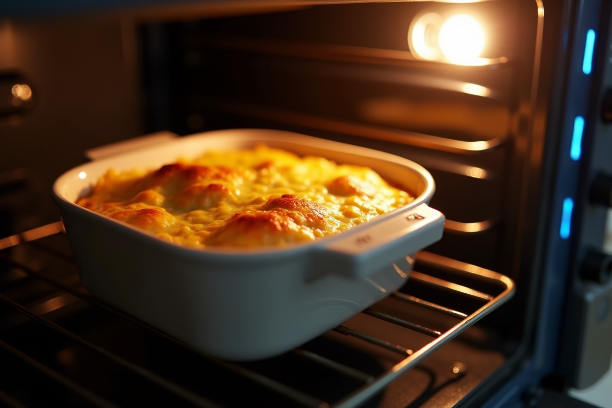 gratin cuisson