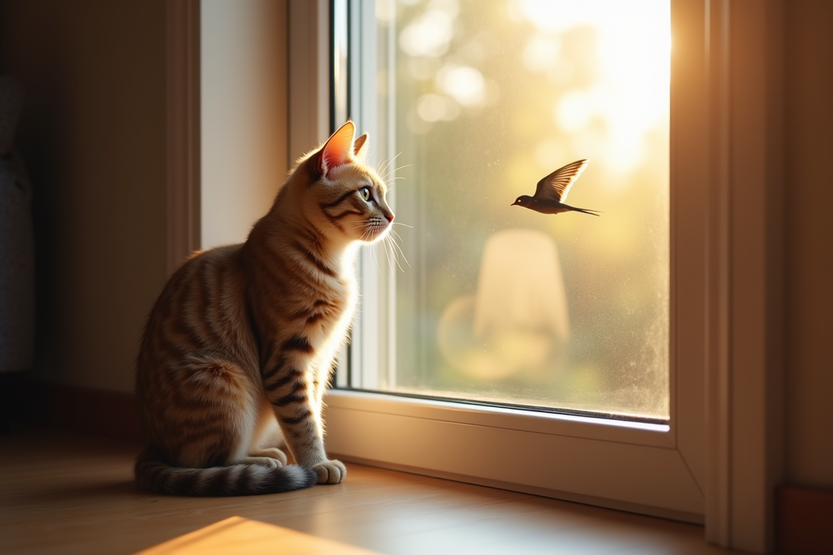 chat belliqueux