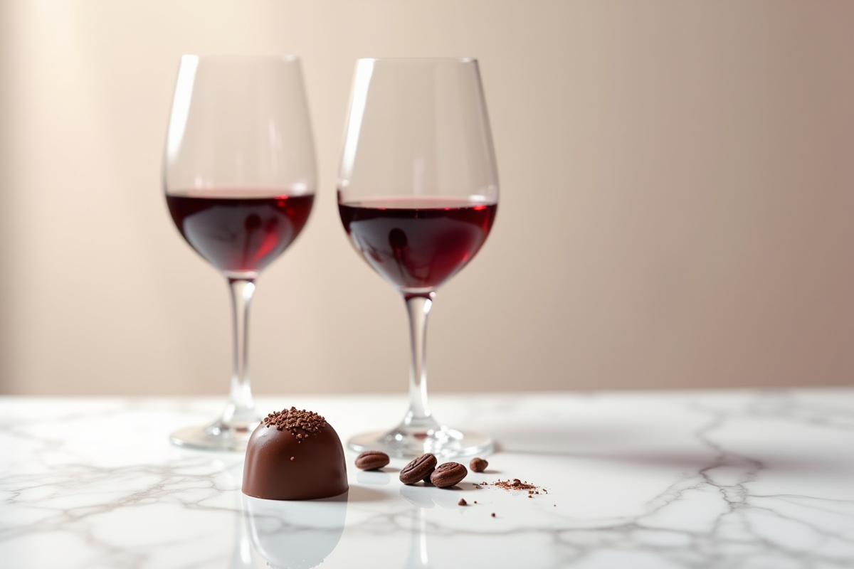 chocolat vin