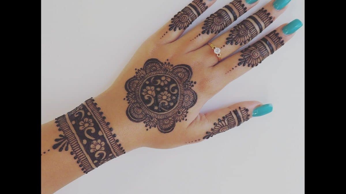 le design du henné